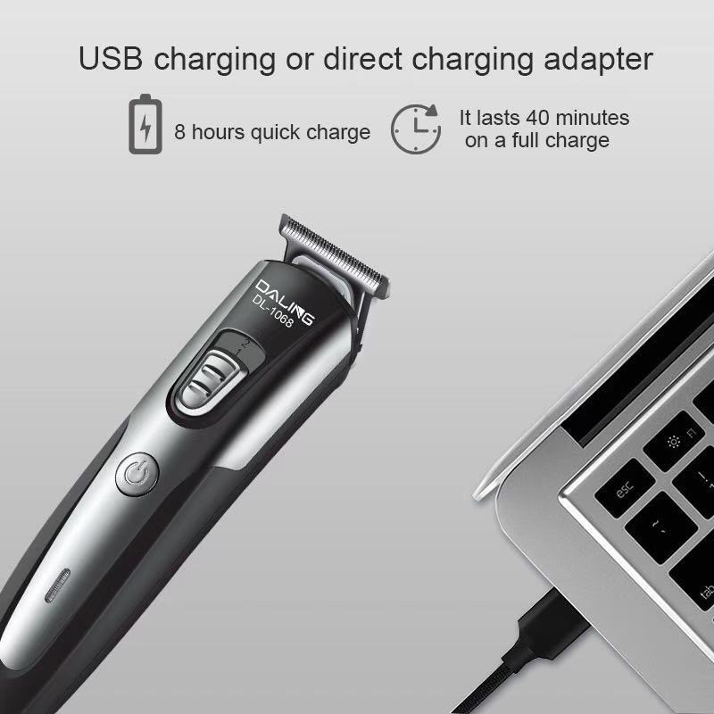 Daling DL-1068 rechargeable hair clipper overseas e-commerce hair clipper electric push clipper cross-border