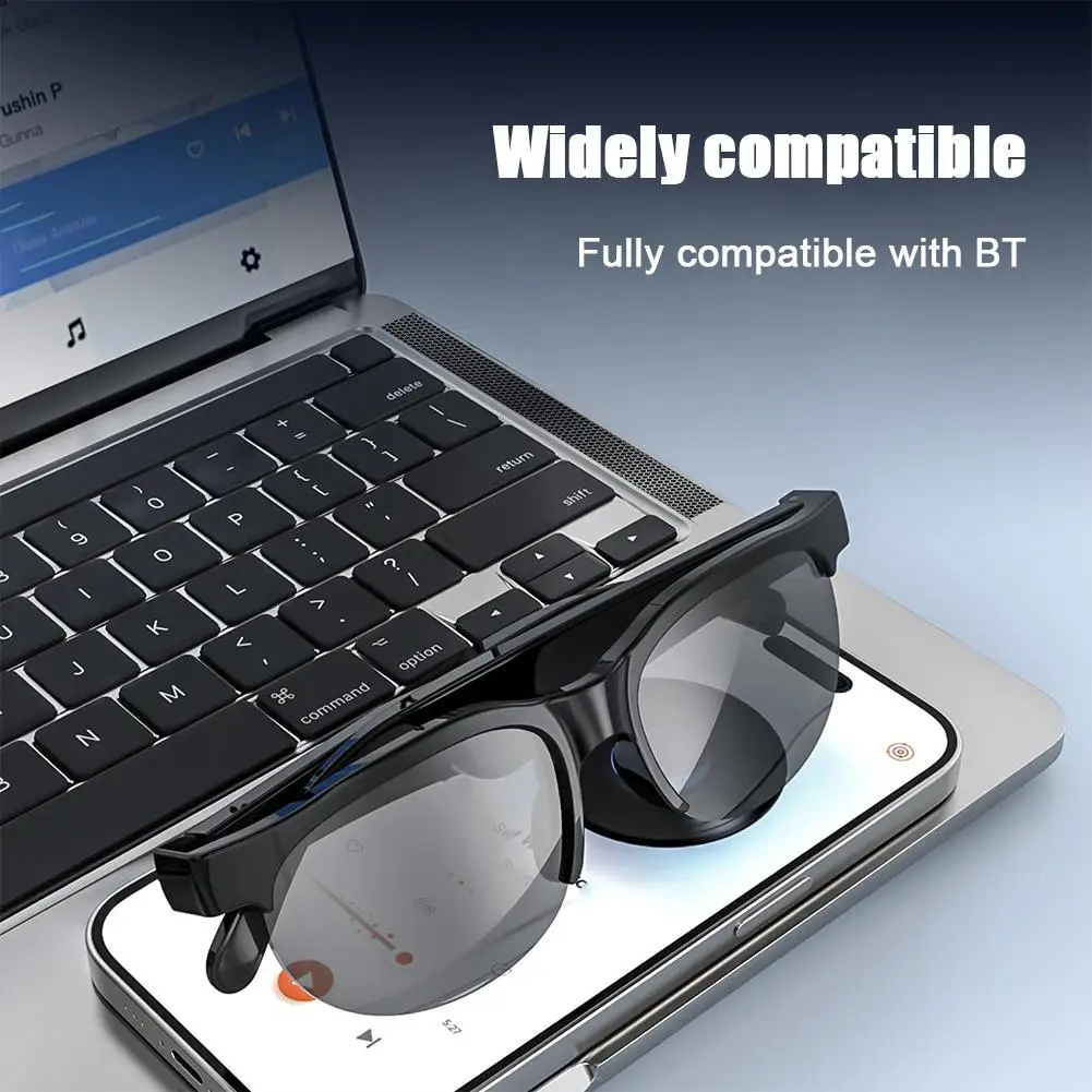 XG88 PRO AI Intelligent Translation Glasses Wireless Bluetooth Glasses With Microphone Earphone Glasses Sports Sunglasses