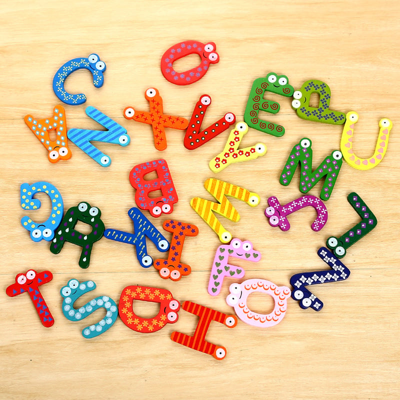 Learning supplies teaching aids 26 package English letters fridge magnets