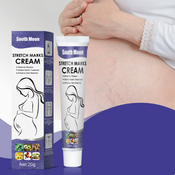 Remove Pregnancy Stretch Marks Cream Improves Elasticity Fade Growth Lines Smoothing Nourishing Moisturizing Firming Skin Care