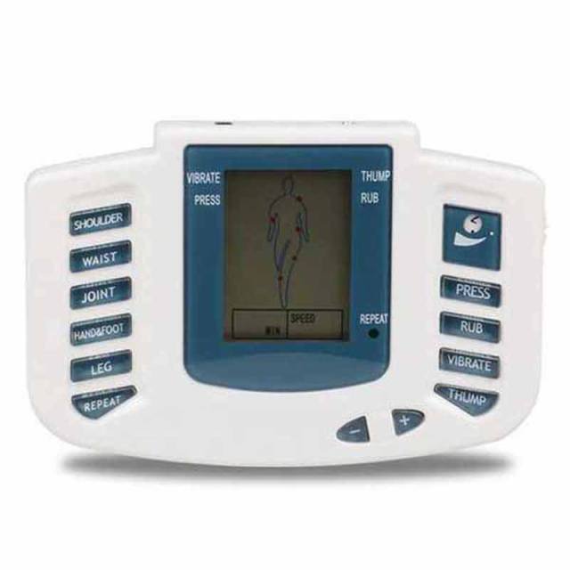 Slimming Pad Acupuncture Therapy Foot Neck Back Relaxing Health Care Massage Machine Device Electric Body Tens Muscle Massager