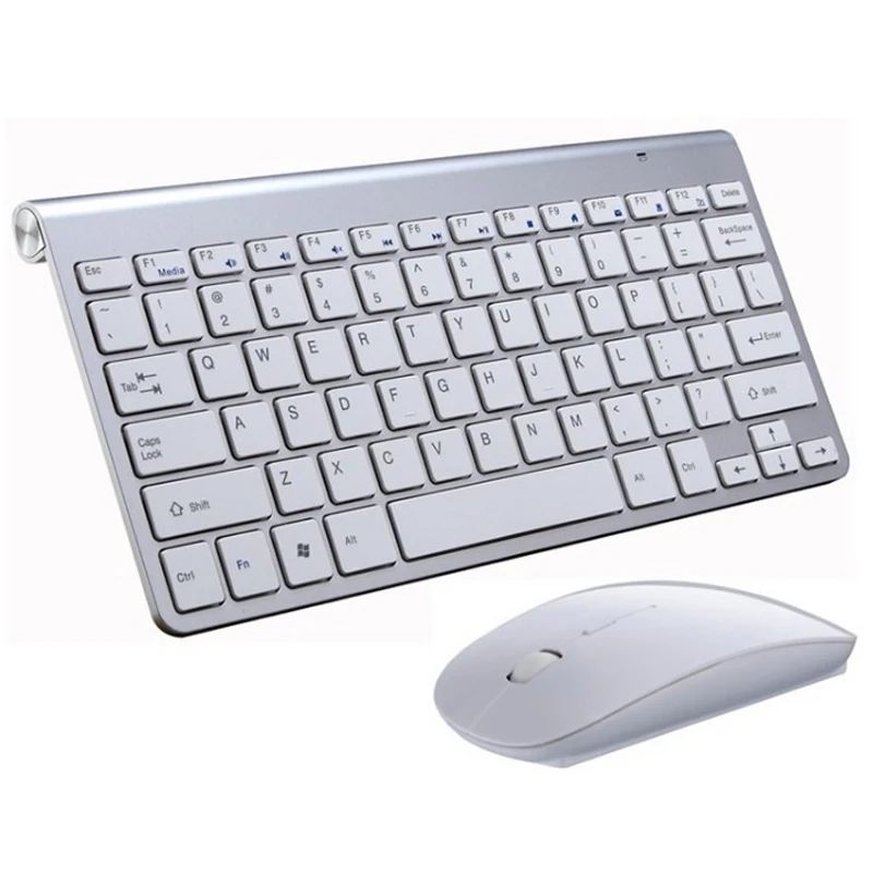 2.4G Wireless Keyboard and Mouse Protable Mini Keyboard Mouse Combo Set For Notebook Laptop Mac Desktop PC Computer Smart K908