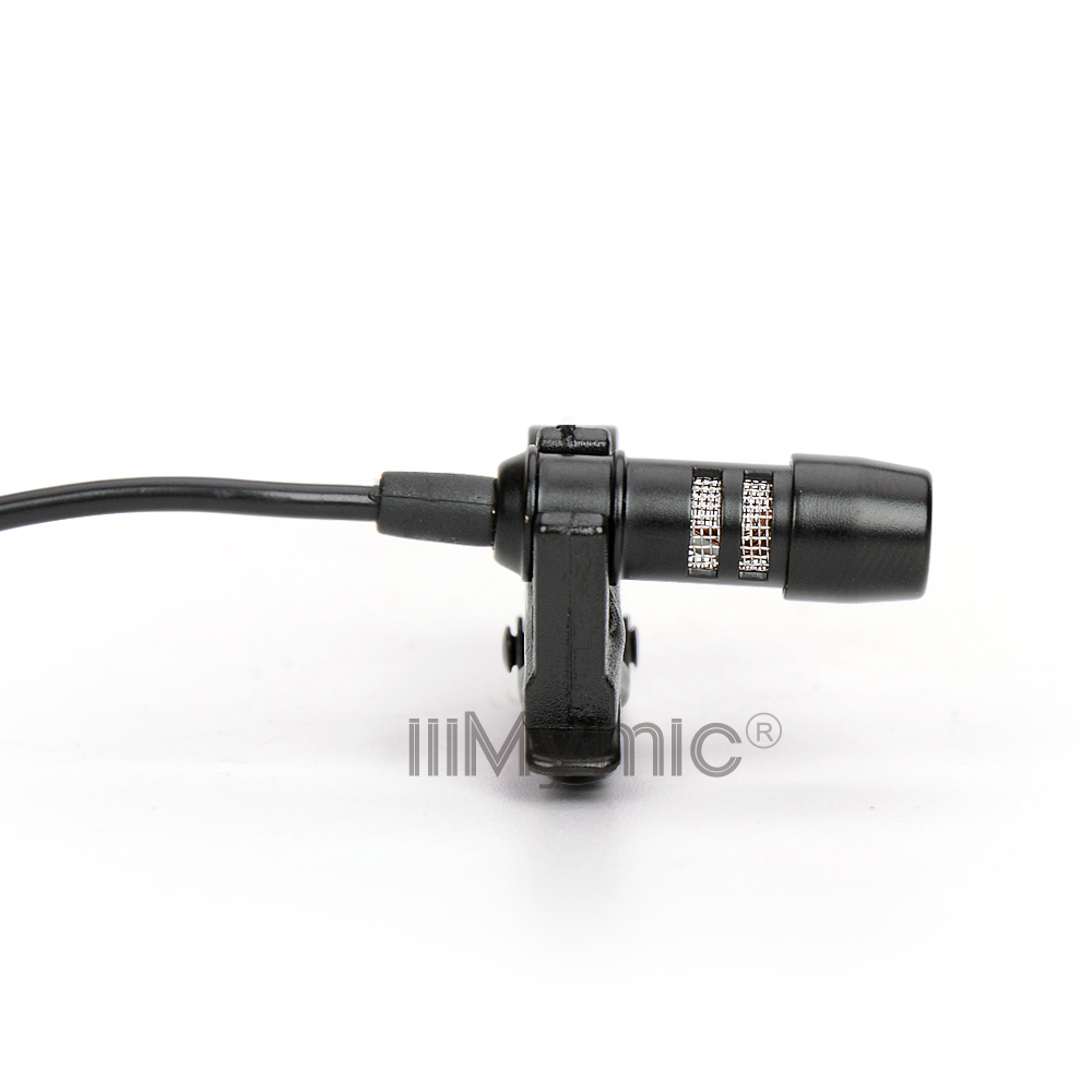 Professional Lavalier Lapel Tie Clip Unidirectional Condenser Microphone For AKG Wireless Body-Pack Transmitter 3 Pin XLR TA3F B