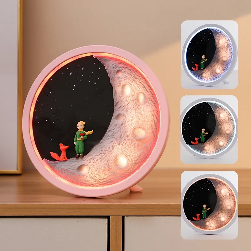 Little Prince Guard Wireless Bluetooth Speaker Stereo Surround Sound Birthday Gift Subwoofer Creative Cartoon Home Furnishings