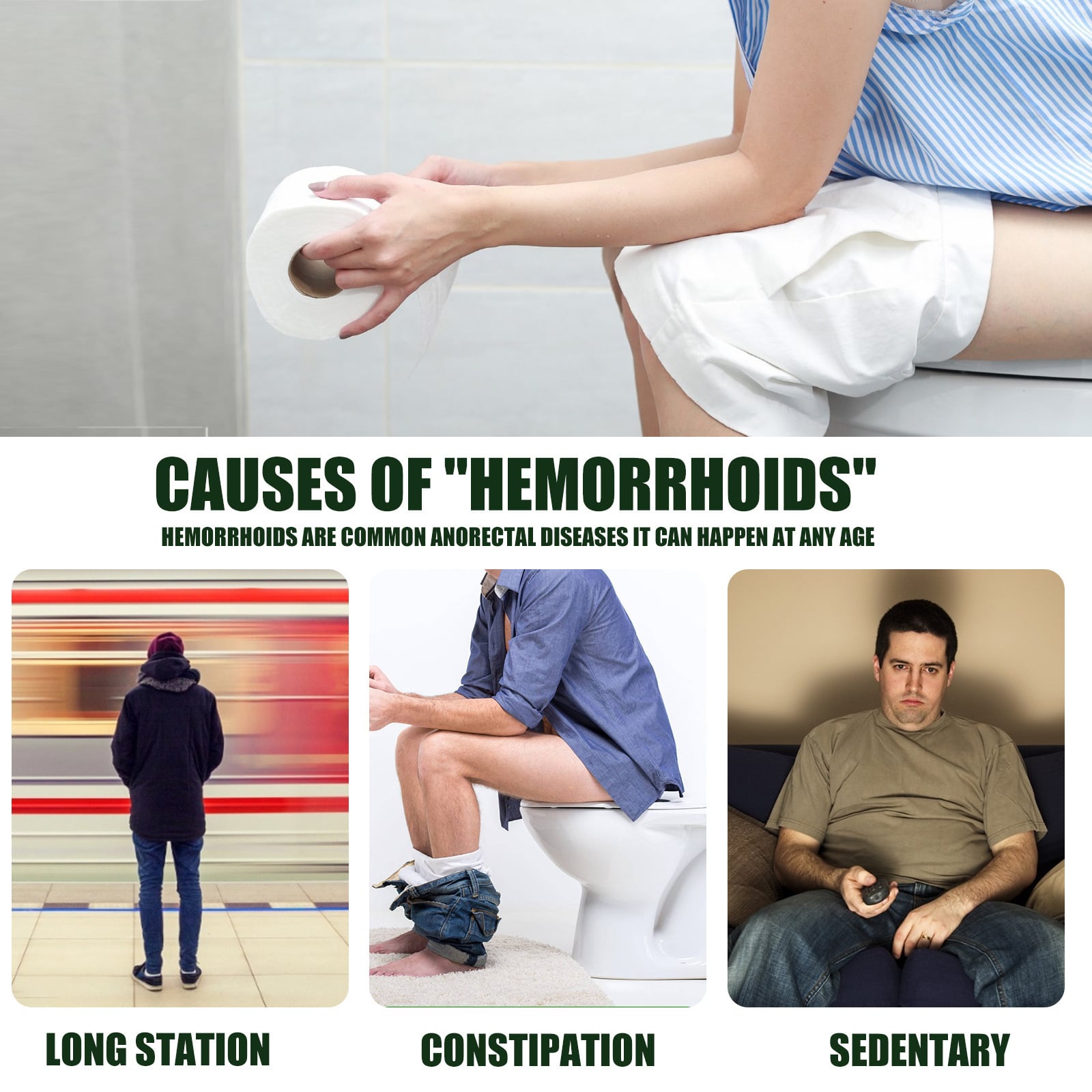 Natural herb spray remove swelling hemorrhoid meat ball hemorrhoid spray internal and external mixed anal soothing spray