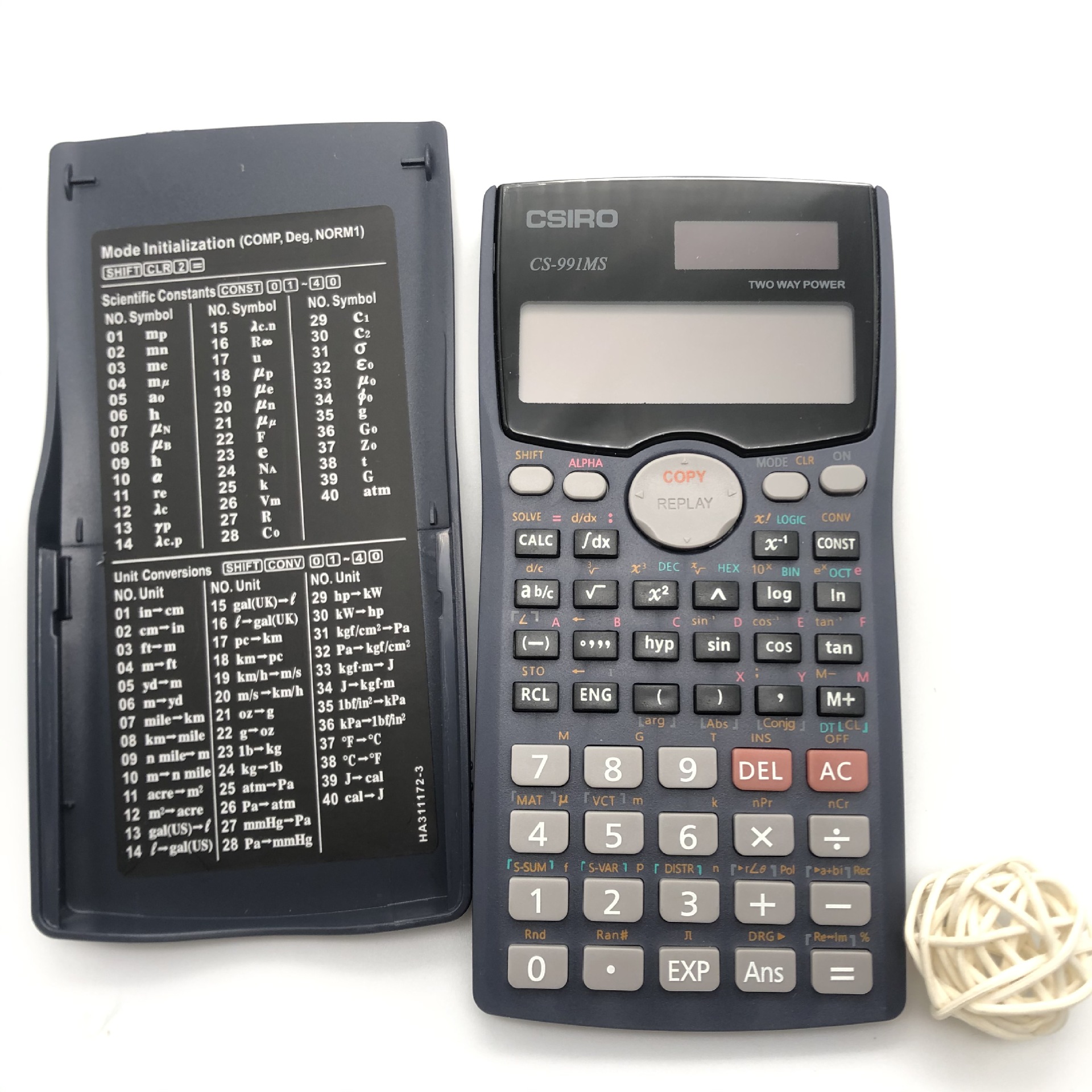 CSIRO Brand New CS-991ms Scientific Calculator 417 Functions For High School University Students Office Coin Battery
