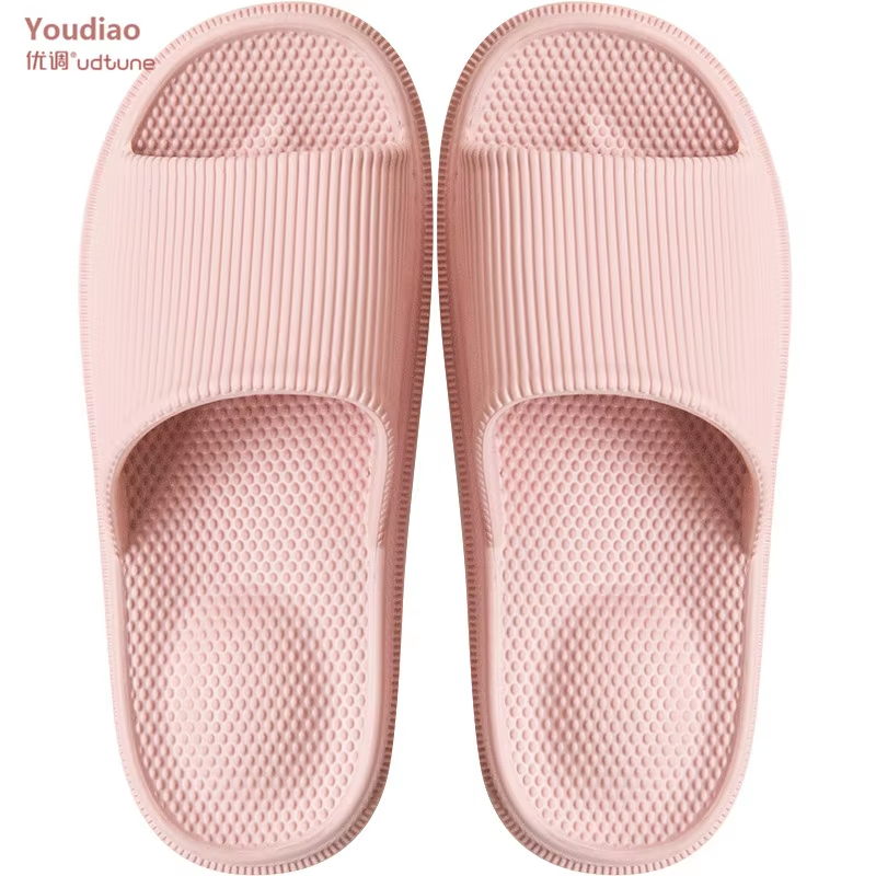 UTUNE Non-slip Massage Slippers Women EVA Indoor Slippers Light Women House Bath Shoes Man Waterproof Sandals Slides Bathroom