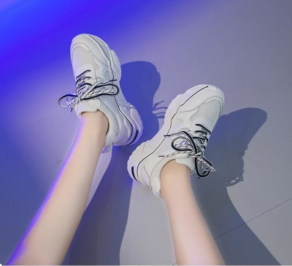 Women's Summer Ins Tide New Type of Nethong Baitao Super Hot Hip-hop Lady's Leisure Sports Shoes