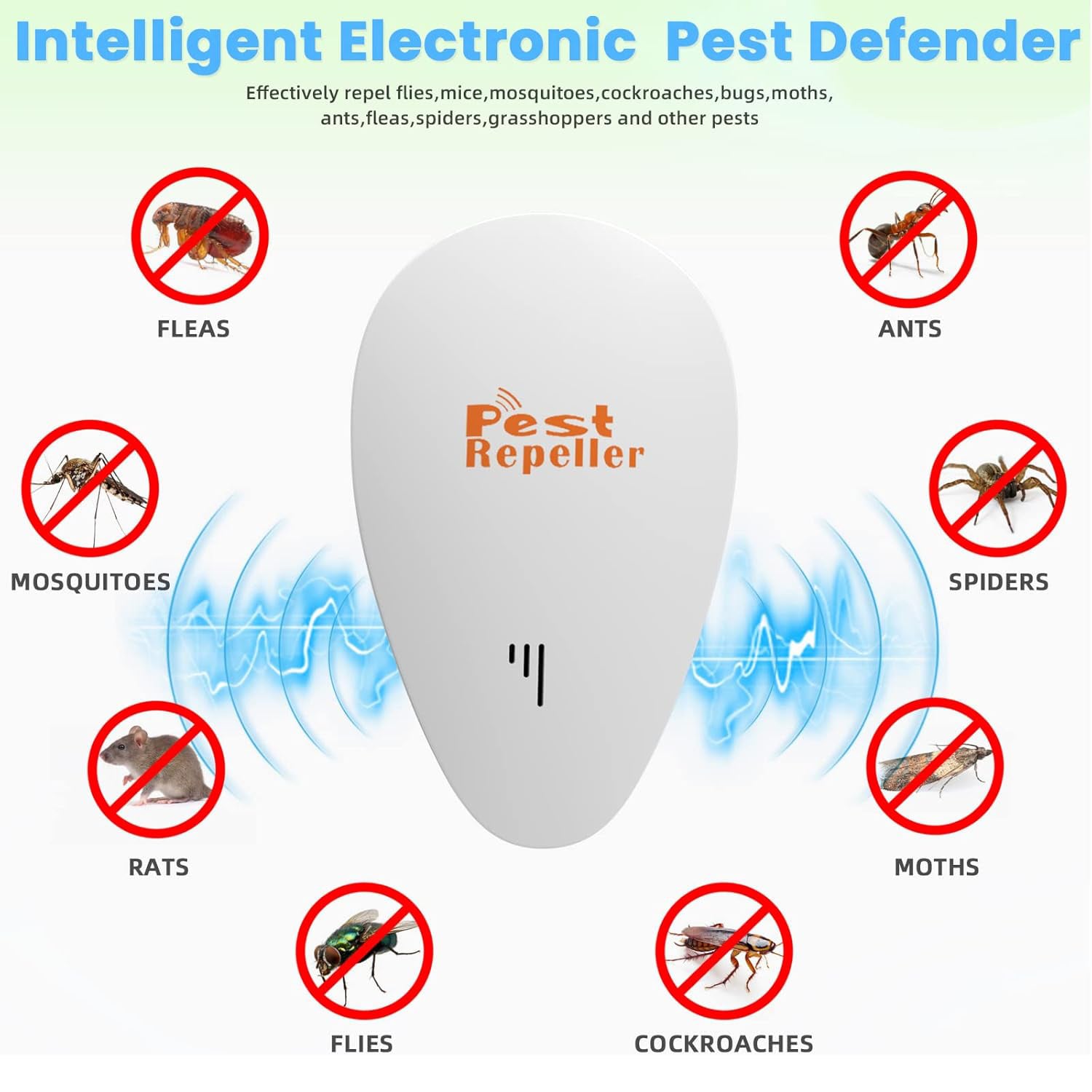selling 218A ultrasonic mouse repellent household multifunctional electronic mosquito repellent cockroach insect
