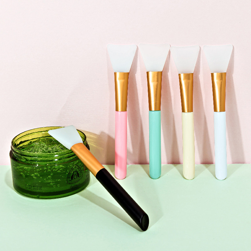 1Pcs Professional Makeup Brushes Face Mask Brush Silicone Gel DIY Cosmetic Beauty Tools