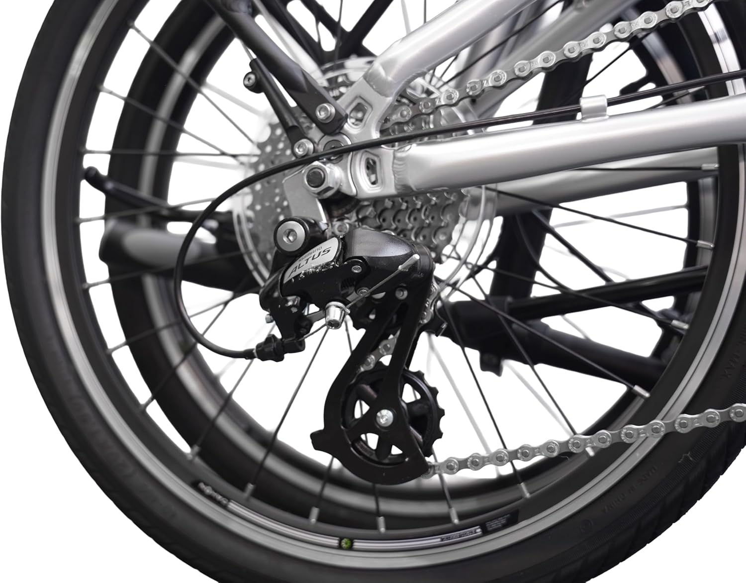 Dahon Mariner D8 Folding Bike (Brushed)