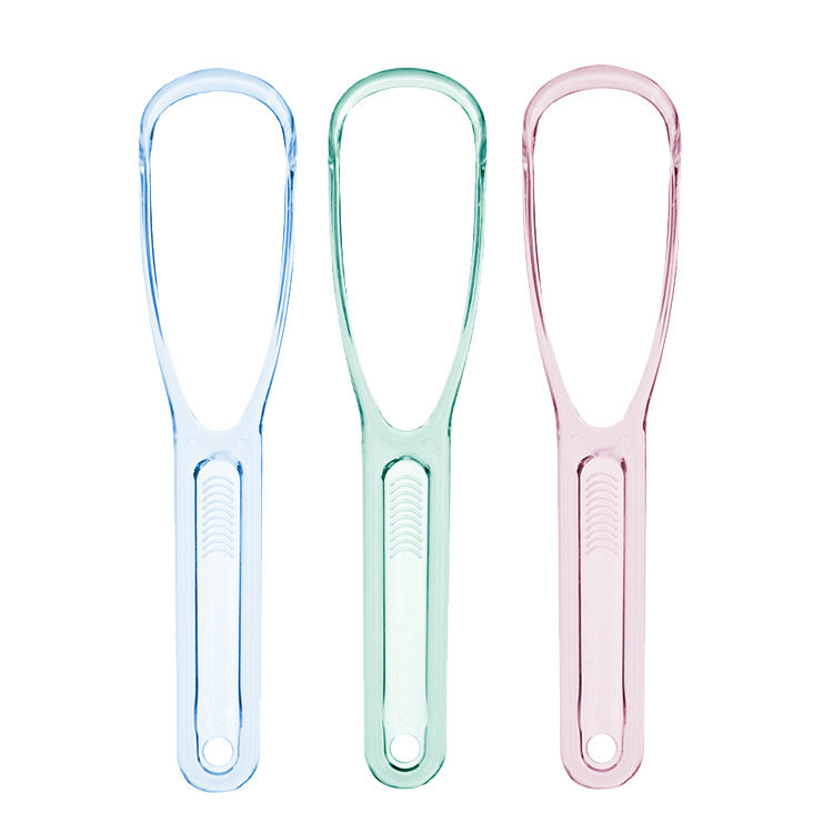 1pcs Tongue Cleaner Scraper Brush Hygiene Dental Oral Care Cleaning Tools Reusable Adult Cleaning Tongue Scraper Fresh Breath