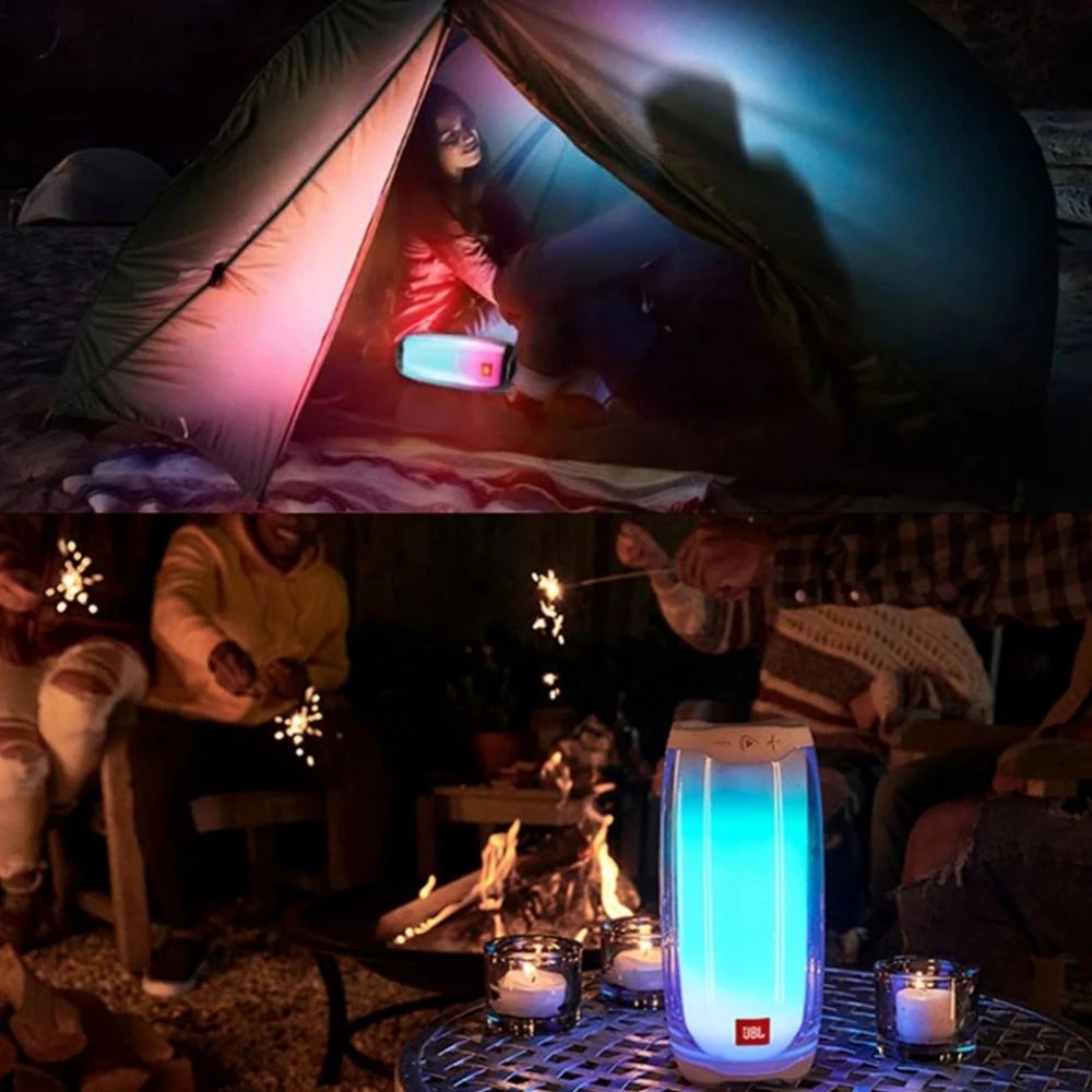 JBL PULSE4 music pulsation 4th generation bluetooth speaker dazzling lighting effect surround subwoofer portable waterproof