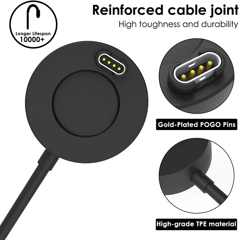 USB/Type C Charging Dock Cable for Garmin Fenix 7 7S 7X 6 6S 6X 5 5X Plus Vivoactive 3 4s 935 945 Venu 2 2S Watch charger Plug C