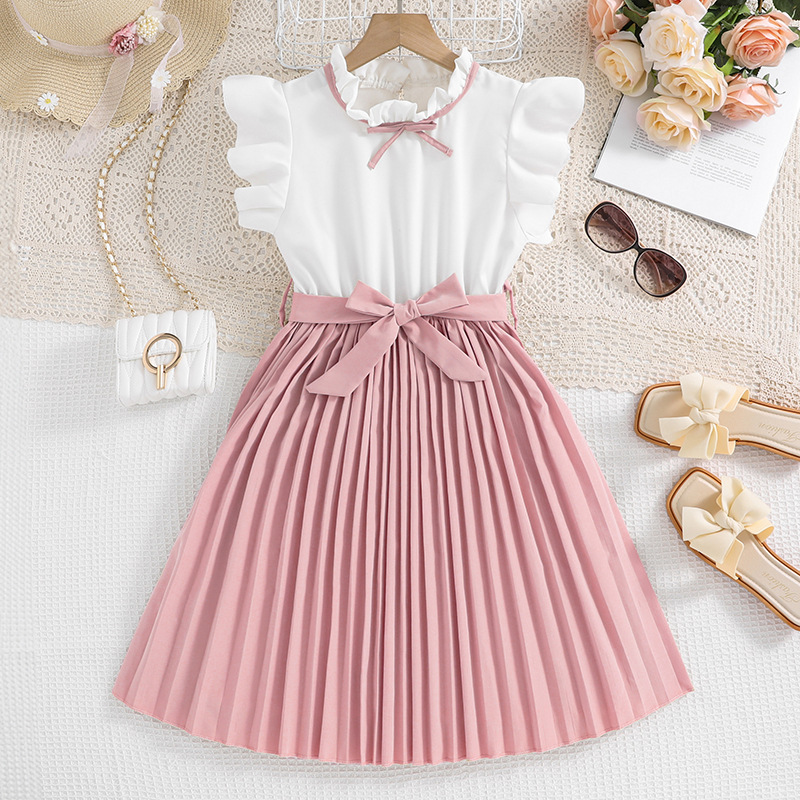 Kids Dress For Girls 8-12 Years Summer Girls Elegant Classic Fashion Intellectual Dress Birthday Party Dress For Children