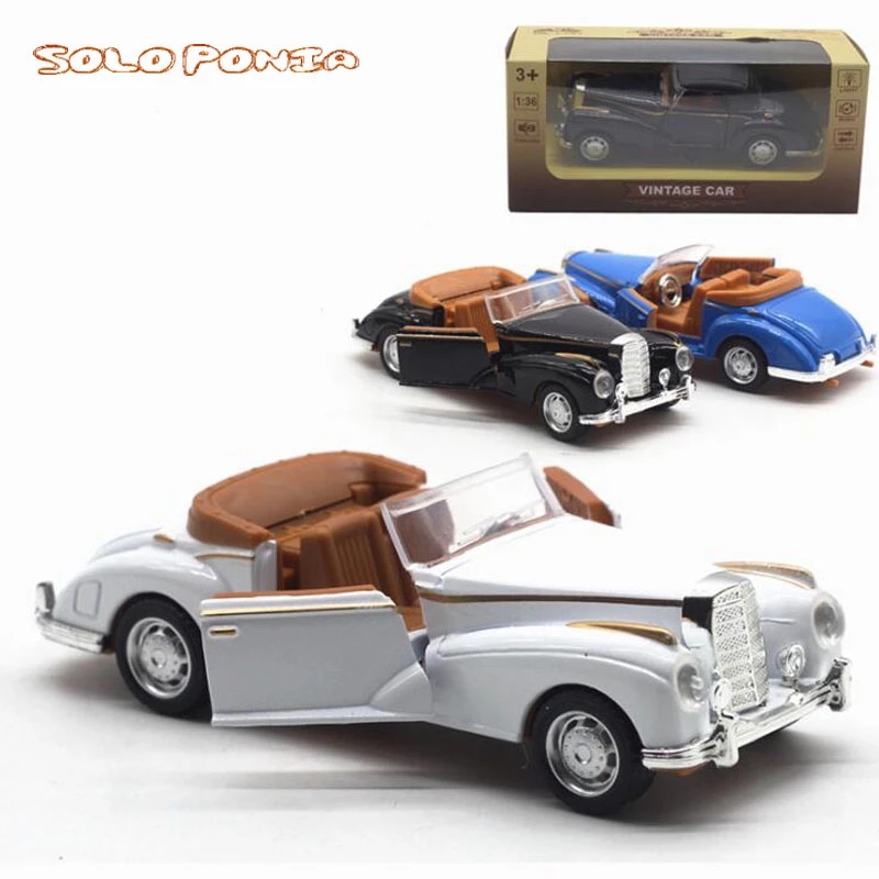 1:36 high simulation Cadillac retro vintage car, alloy pull back car models,metal diecasts toy vehicle,kid's gift QX601-4