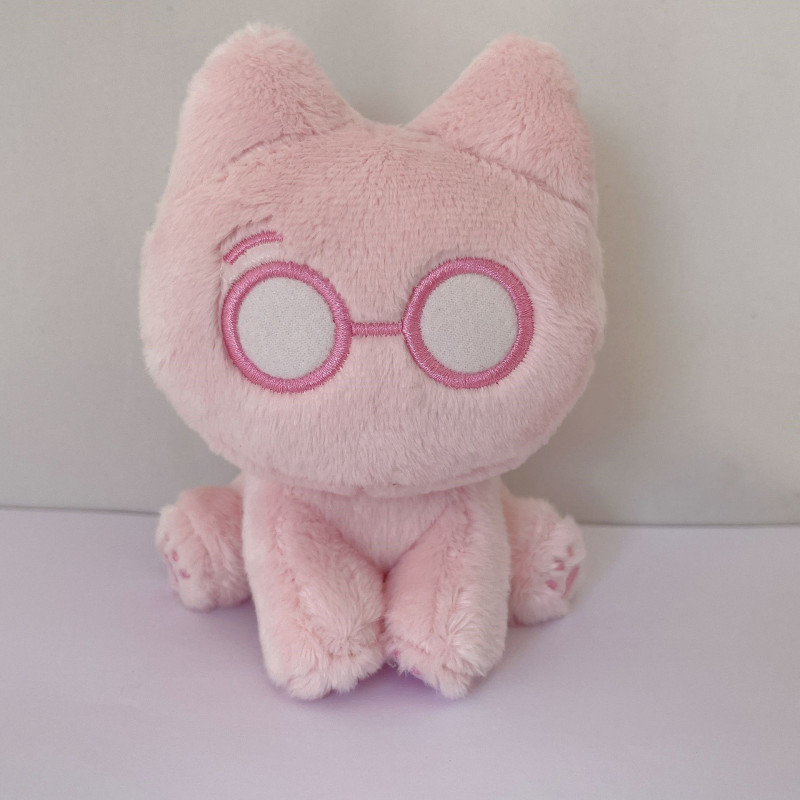 New Quanyuanyou Cement Cat Doll Seven Teen Doll KKAMAEORKK Small Cat Plush Toy