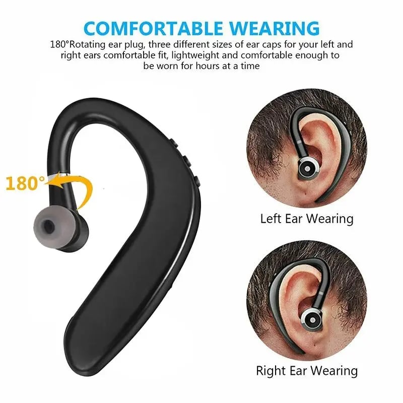 S109 Gift Single Ear Wireless Bluetooth Earphone In-Ear Call Noise Reduction Business Earphone