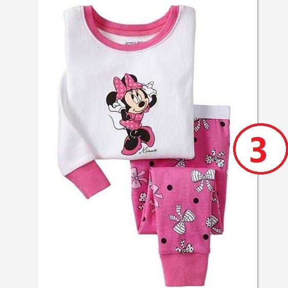 2pcs/Set Children Set girls Shirt Pant Set Baby Kid Pajamas Nightwear Home Clothing Set Kids Cotton Suit Wear