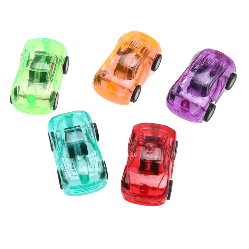 5pcs Baby Toys Pull Back Cars Plastic Cute Toy Cars for Child Wheels Mini Car Model Funny Kids Toy for Boys Random Ship