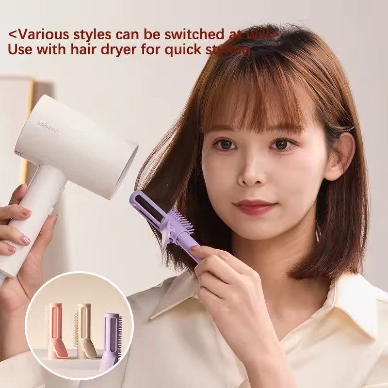 Retractable Curling Brush, Portable Ironing Rod, Ironing Pin, Hairstyle Comb, Anti-Static Head Massager, Hairstyle Accessories