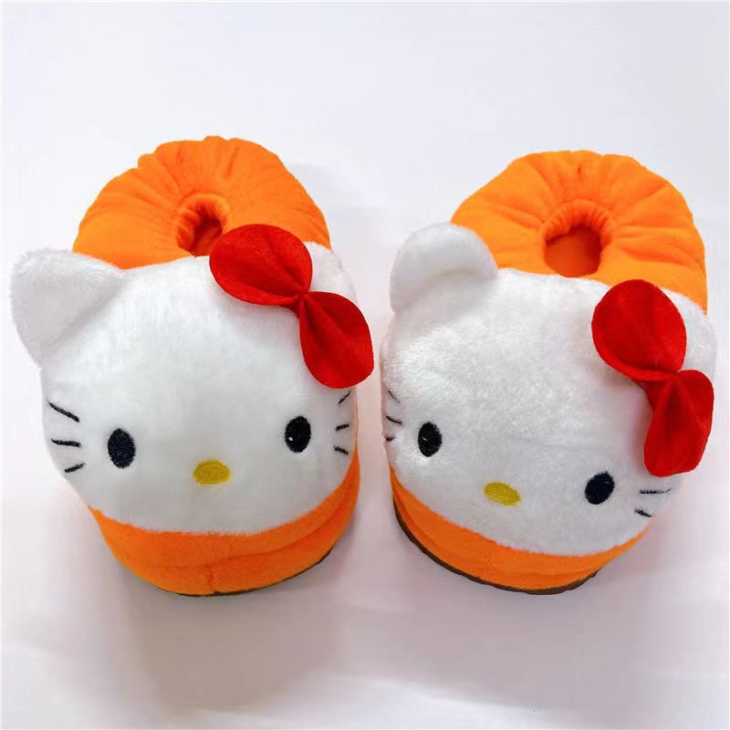 Cartoon Couple Home Slippers New Century Evangelical Soldier Plush Slippers Rei Ayanami Animation Autumn Winter Cotton Slipper