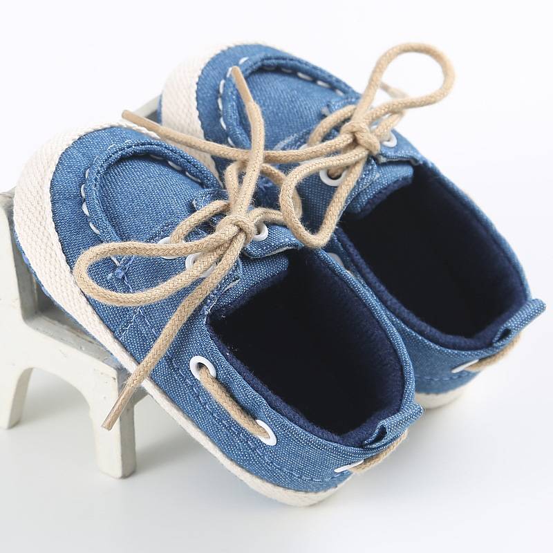 New Spring Autumn Toddler First Walker Baby Shoes Boy Girl Soft Sole Crib Laces Sneaker Prewalker Sapatos
