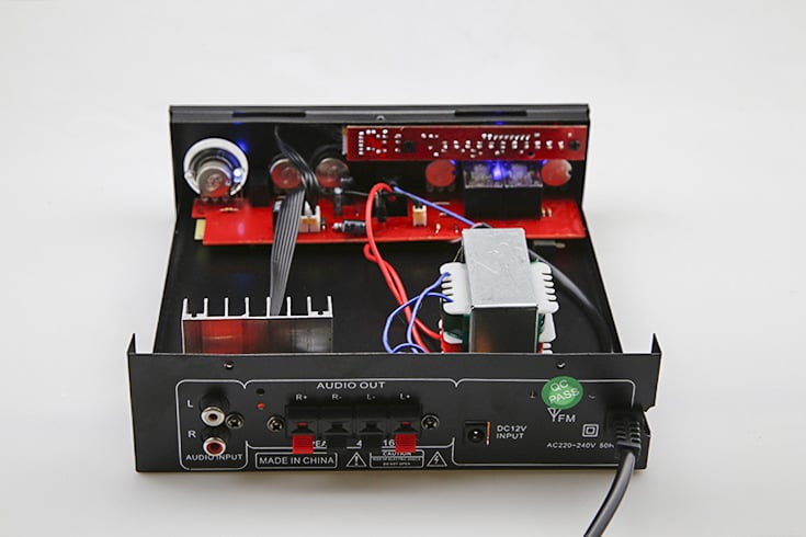 new high-power Bluetooth power amplifier home KTV audio speaker power amplifier