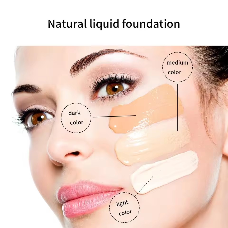 1PC Face Foundation Cream Oil-Control Matte BB Cream Waterproof Long Lasting Concealer Full Coverage Professional Makeup