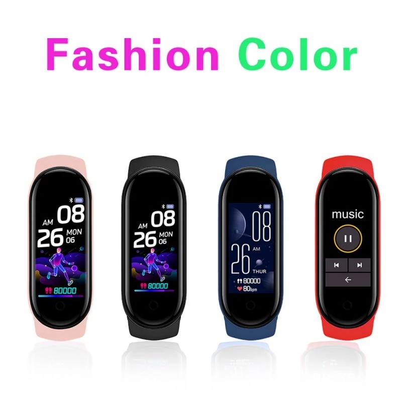 M5 Smart Band Bracelet IP67 Waterproof Smarthwatch Blood Pressure Fitness Tracker Smartband Fitness Wristbands