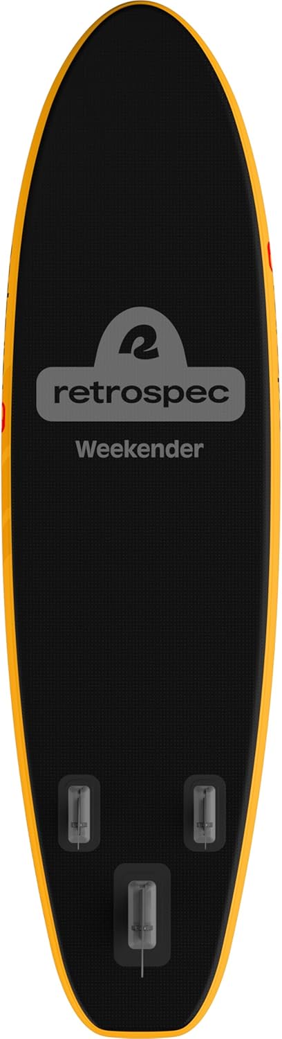 Retrospec Weekender Inflatable Stand Up Paddle Board Includes Paddle, Pump, and Accessories 10’6” Lightweight iSUP, Puncture Resistant Inflatable Padd