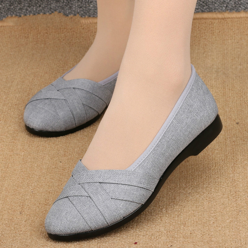 New Fashion Women's Flats Round Toe Shoes New Women Autumn Ladies Ballet Flat Casual Single Shoes