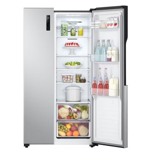 LG 519L SIDE BY SIDE REFRIGERATOR - SILVER