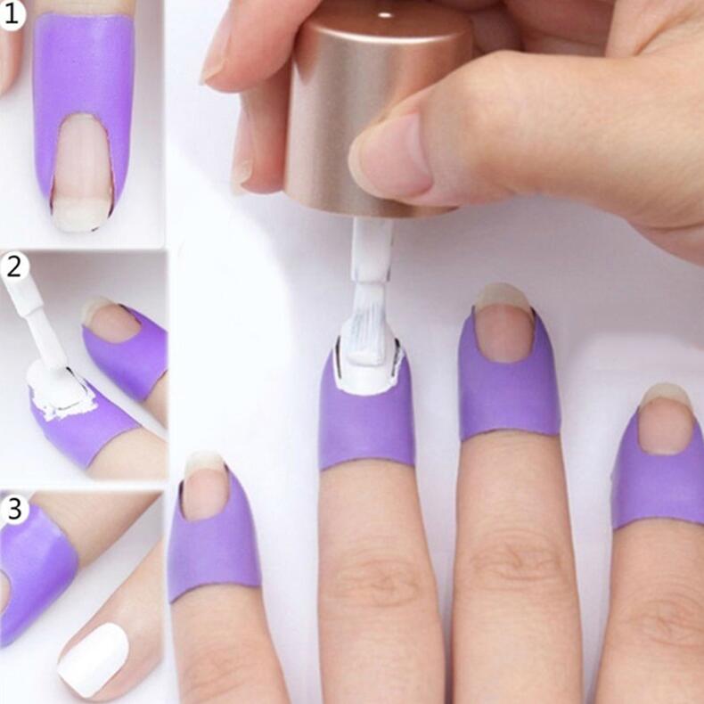 2pcs Premium U-Contour Nail Guard Tape – Innovative Anti-Splash Design with Enhanced Finger Skin & Fingerprint Protectio