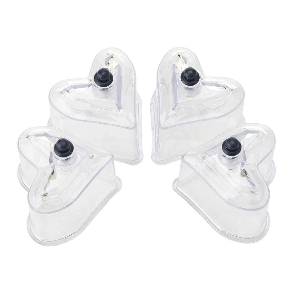 Cardioid type vacuum cupping kit pull out a vacuum apparatus therapy relax massagers curve suction pumps