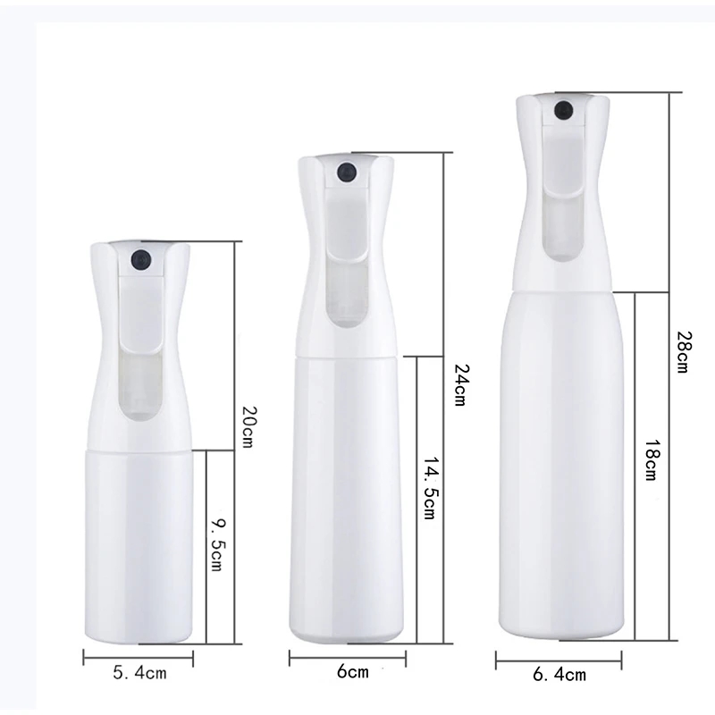 200/300/500ML Refillable Alcohol Disinfection High Pressure Continuous Spray Bottle Portable Hydrating Cosmetics Watering Can