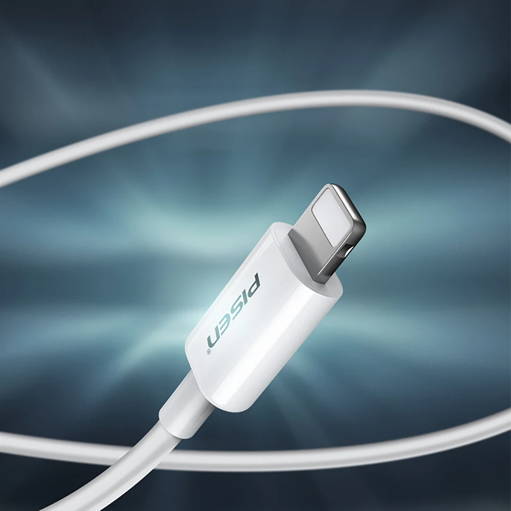 More expensive，Pisen Lightning Fast Charging Cable (900mm) 2.4A Quick Charge for iPhone/iPad
