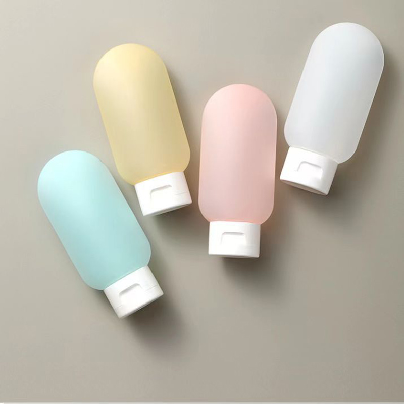 3pcs 60ml Leak Proof Refillable Packing Liquid Container Empty Travel Containers for Travel Size Tubs Accessories