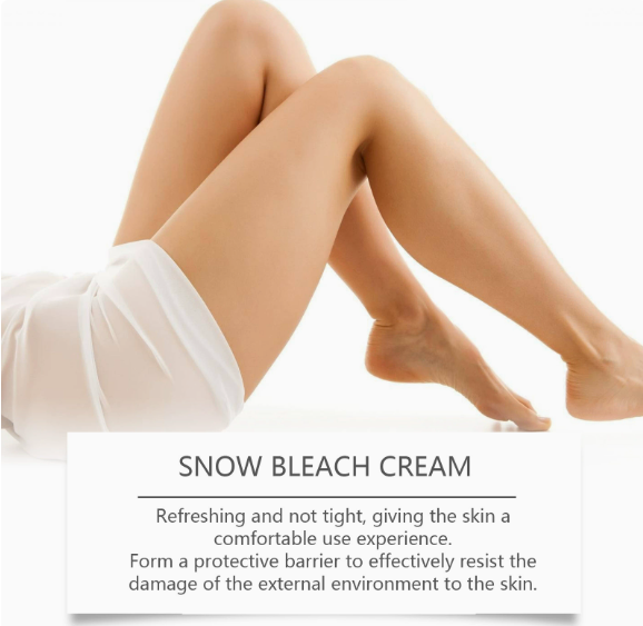 Body Whitening Bleach Cream Brighten Underarm Elbow Knees Joint Removal Intimate Parts Dark Spots Melanin Snow Bleach Cream