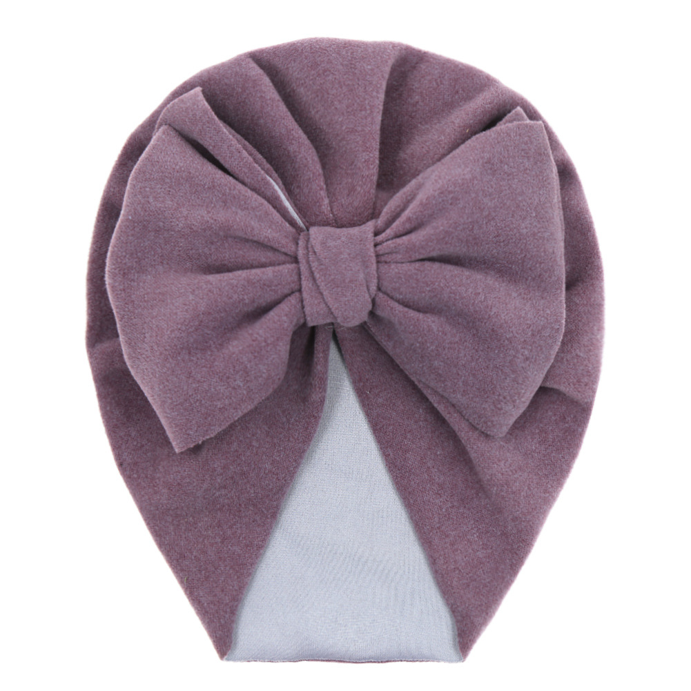 Baby Hat Girls Bows Turban Hats Infant Photography Props Cotton Kids Beanie Baby Cap Accessories Children Hats Newborns Bonnet