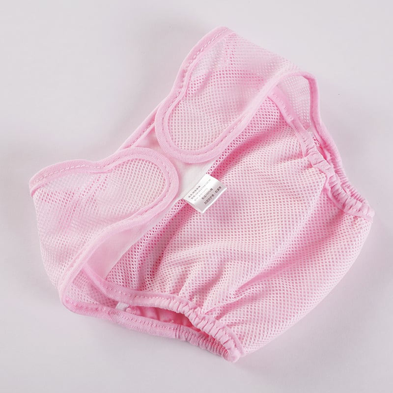 Excellent Quality Bonded Cotton Material Mesh Breathable Comfortable Toddler Diapers