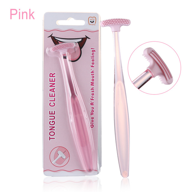 Soft Silicone Tongue Brush Cleaning the Surface of Tongue Oral Cleaning Brushes Tongue Scraper Cleaner Fresh Breath Health &