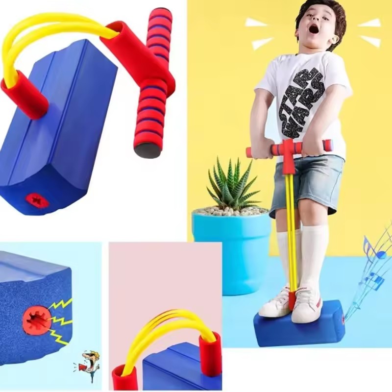 Gifts for 3+Old Boys Girls Foam Pogo Jumper for Kids Outdoor Toys for Autistic Kids Toys Fun Toys Presents for Girls Autism Toys