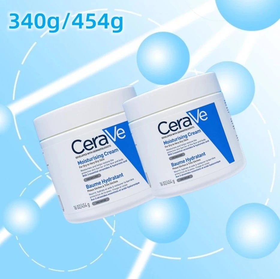 CeraVe Skin Care Cream454g Baume Bydratant Moisturising Cream Dry Skin Repair Rejuvenation Cream Facial Skin Care Products