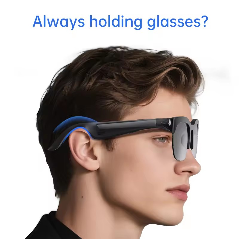 Smart Glasses With AI Translator Bluetooth Glasses Hands-Free Music & Calls Outdoor Sports Headphones Wireless Bluetooth Touch