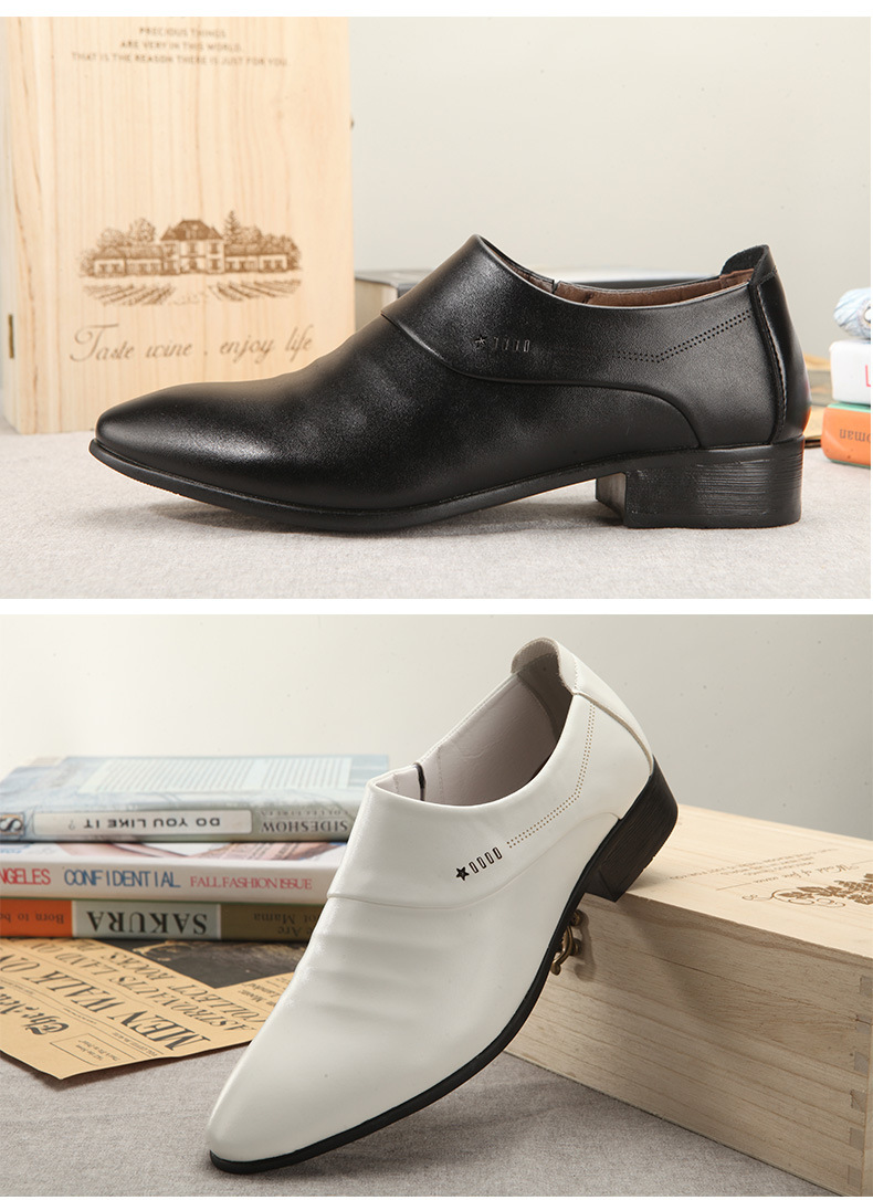 New Casual Business Men Designer Shoes Slip-On Patent Leather Shoes for Men Slip-On Daily Loafers Male Light Shoes Spring/Autumn