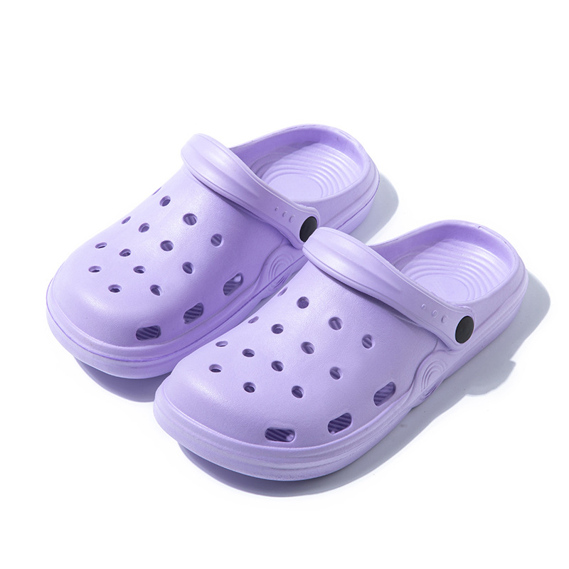 Baotou Cave Shoes Sandals Summer Couple Breathable Thick Sole Beach Shoes Male