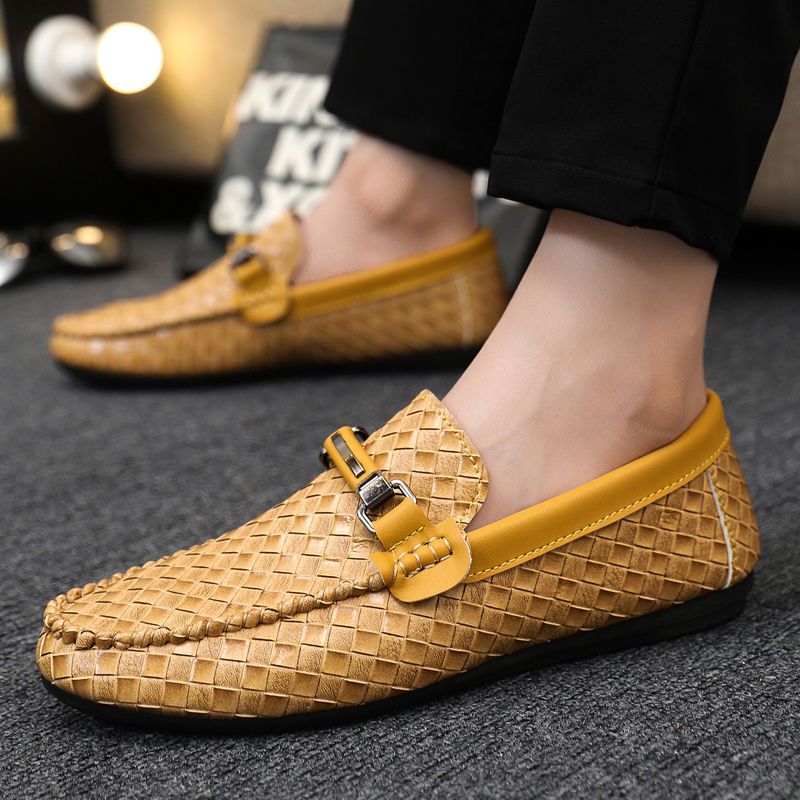Fashion Leather Shoes Business Shoes Black for Men Elegant Casual Party Wedding Leather Shoe