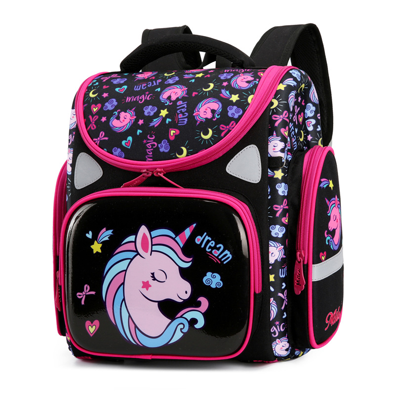 3D Cartoon Girls School Backpacks Children Schoolbag for Girl Orthopedic Backpack Princess Kids Satchels School Bags Knapsack