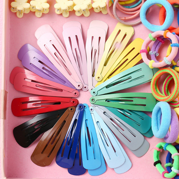 780PC Hair binding rubber band small grip clip combination set baby girl BB clip hair clip hair accessories hairpin